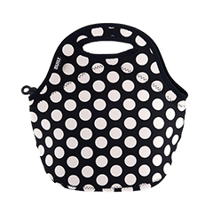 Thumbnail of Built NY Gourmet Dot Black Lunch Tote (in color Black Dot)