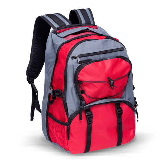 Full size image of Knapsack - Red/Grey (in color Red)