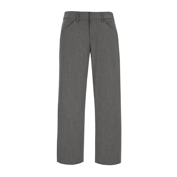 Full size image of Flat Front Dress Pant - Ladies (in color Grey)