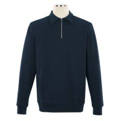 Thumbnail of Classic Comfort Half Zip Sweater (in color NAVY)